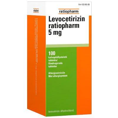 Levocetirizin Ratiopharm 5 mg Tabletti, Kalvopäällysteinen - Image 3