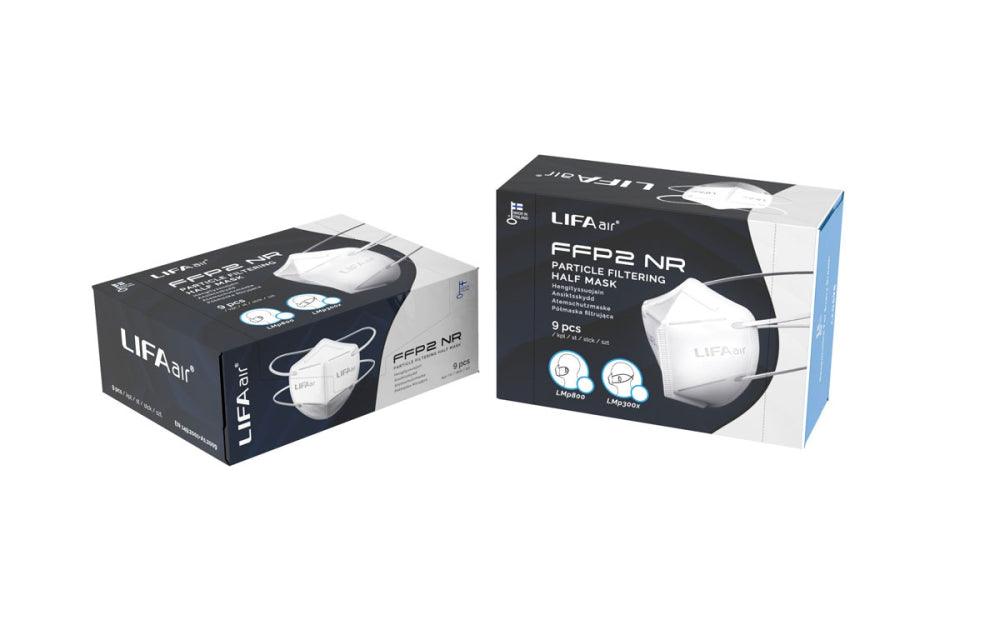 Lifa-Air Ffp2 Hengityksensuojain Musta