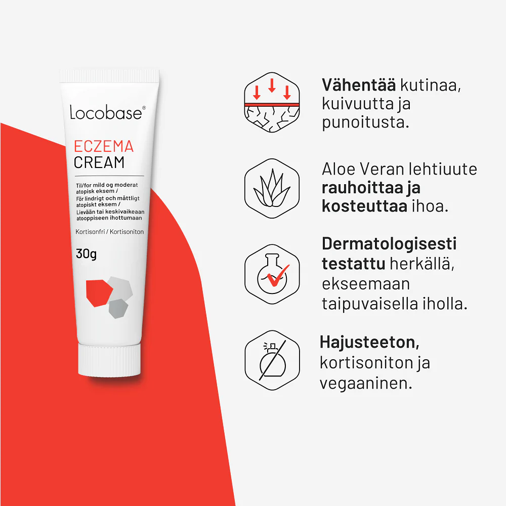 Locobase Eczema Cream - Atooppiselle iholle - Image 5