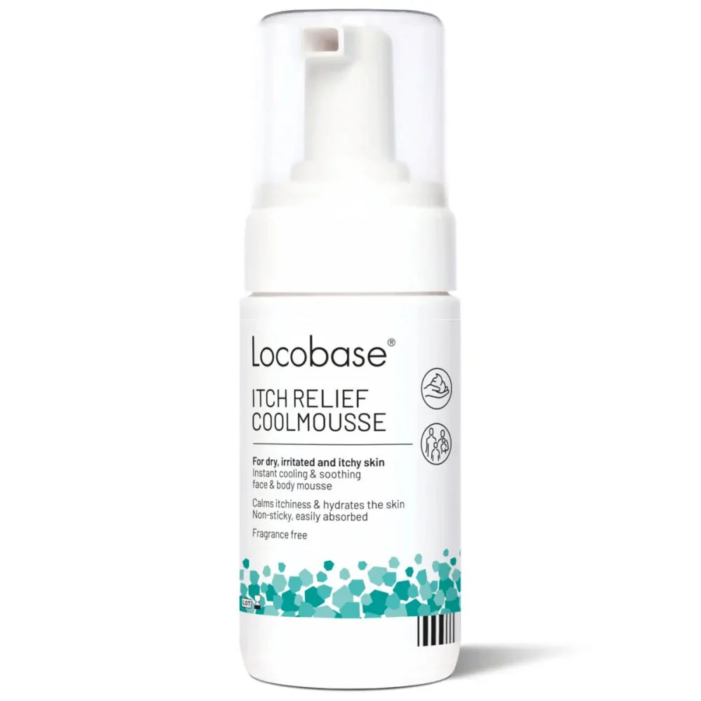Locobase Itch Relief Coolmousse - Kutinaa lievittämään