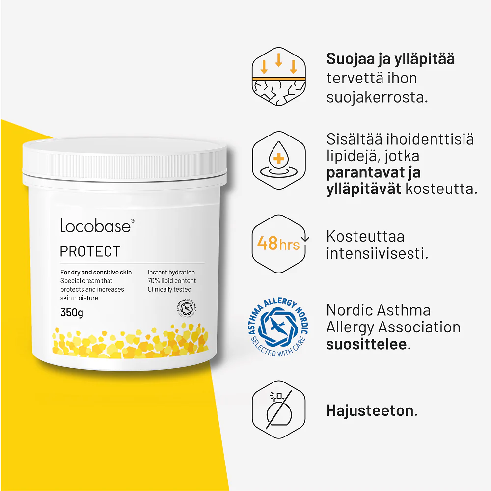 Locobase Protect - Erikoisvoide kuivalle ja herkälle iholle - Image 5