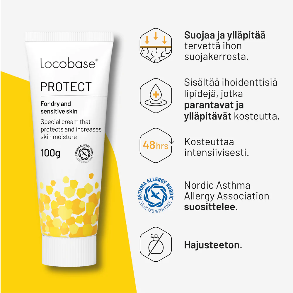 Locobase Protect - Erikoisvoide kuivalle ja herkälle iholle - Image 7