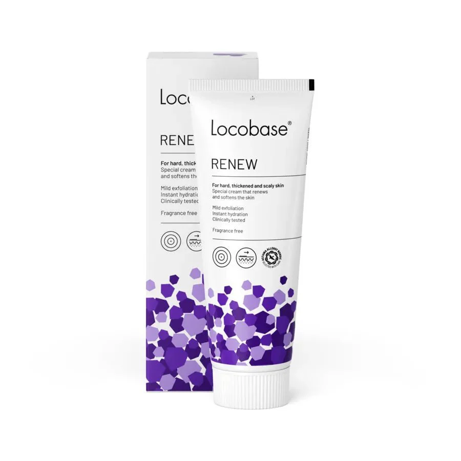Locobase Renew - Kuoriva ja kosteuttava voide