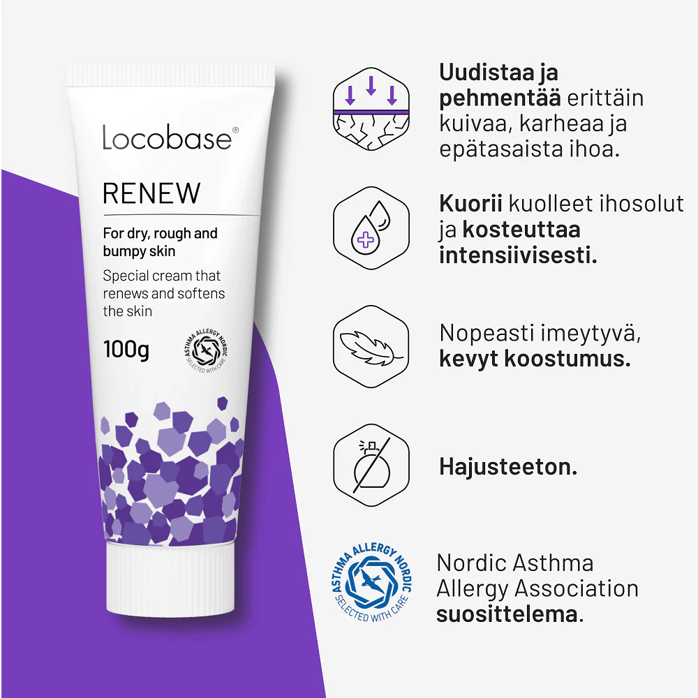 Locobase Renew - Kuoriva ja kosteuttava voide - Image 3