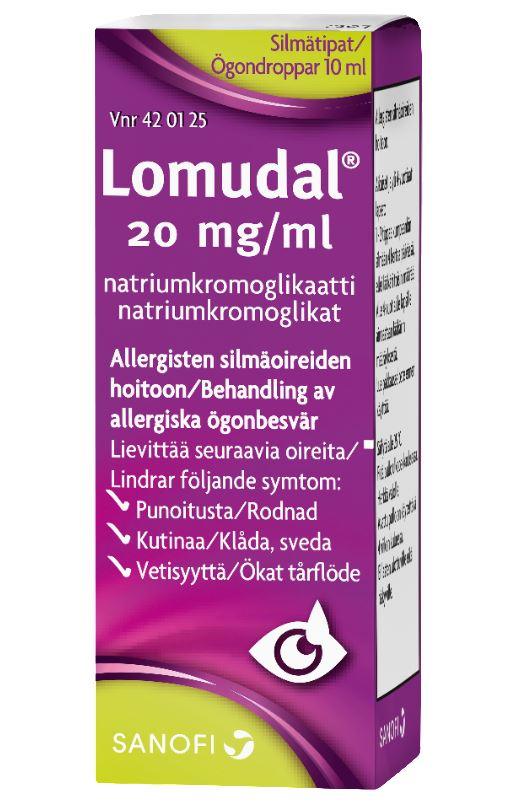 Lomudal 20 mg/ml Silmätipat, Liuos - Image 2
