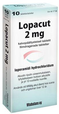 Lopacut 2 mg Tabl, Kalvopääll