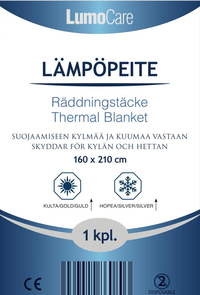Lumocare Lämpöpeite 210cm X 160cm