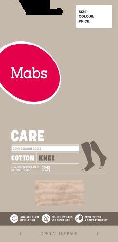 Mabs Care Tukisukka Avoin Kärki Koko 2