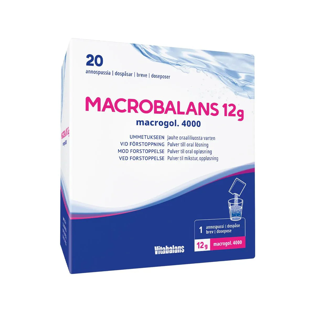 Macrobalans - Makrogoli 20 x 12 g