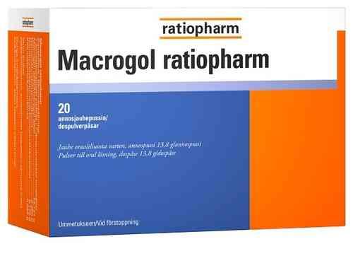Macrogol Ratiopharm 20 kpl & 50 kpl - Image 2