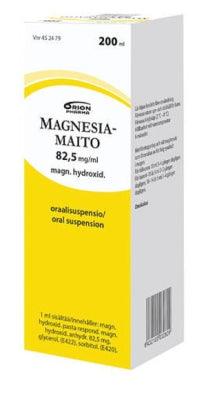 Magnesiamaito 82,5 mg/ml Oraalisusp