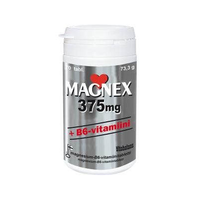 Magnex 375 mg +B6-Vitamiini