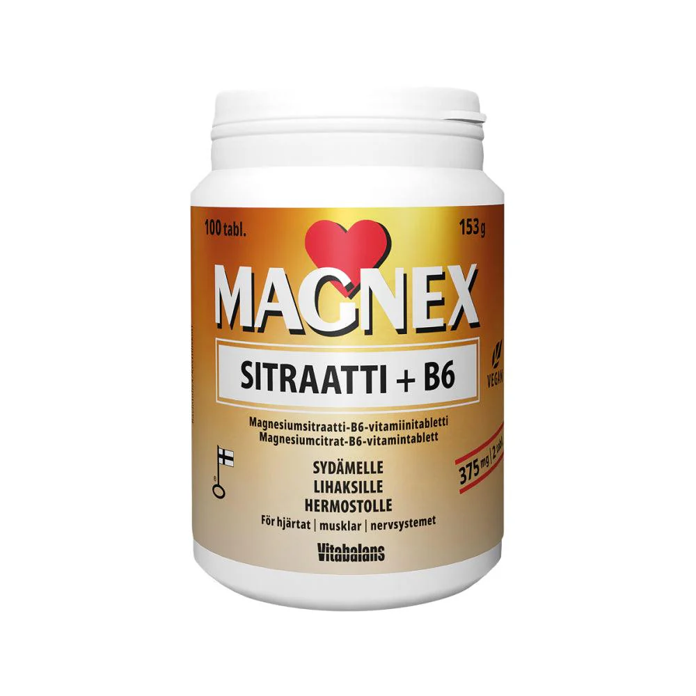 Magnex Sitraatti 375 mg + B6 - Image 2