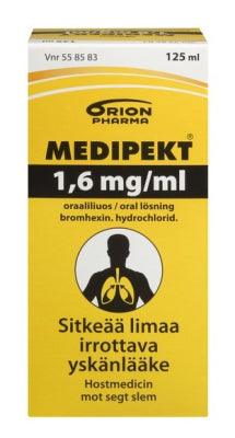 Medipekt 1,6 mg/ml Oraaliliuos