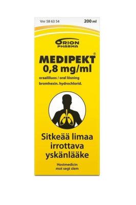 Medipekt 0,8 mg/ml Oraaliliuos