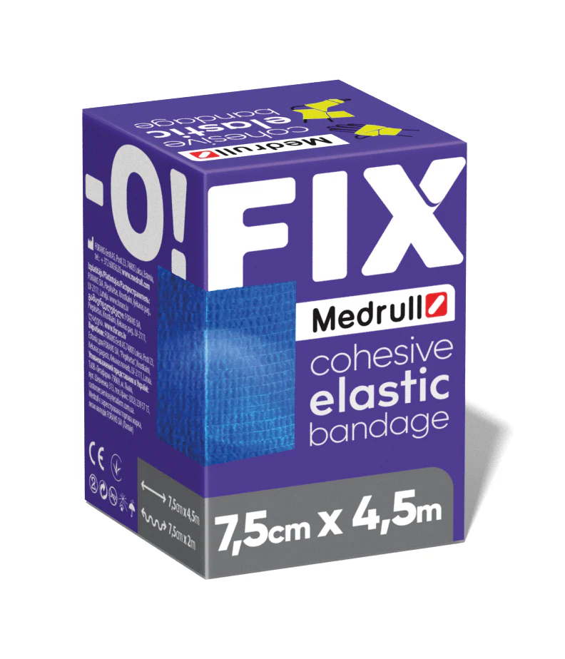 Medrull Fix-O Itsekiinnittyvä Tukisidos 7,5cm x 4,5M