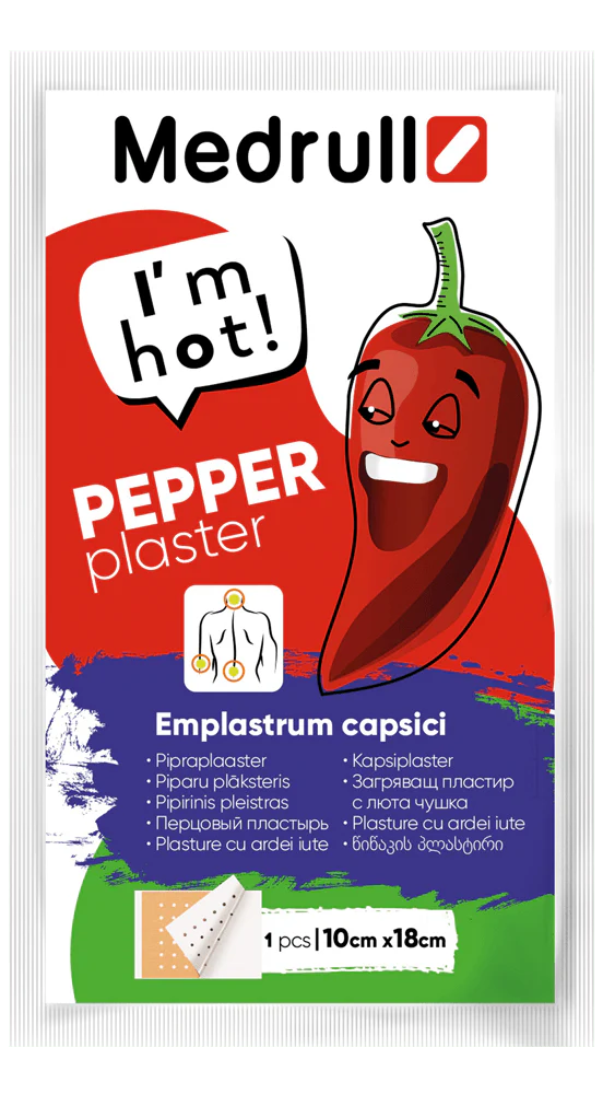 Medrull Pepper Plaster 10X18 cm Pippurilaastari