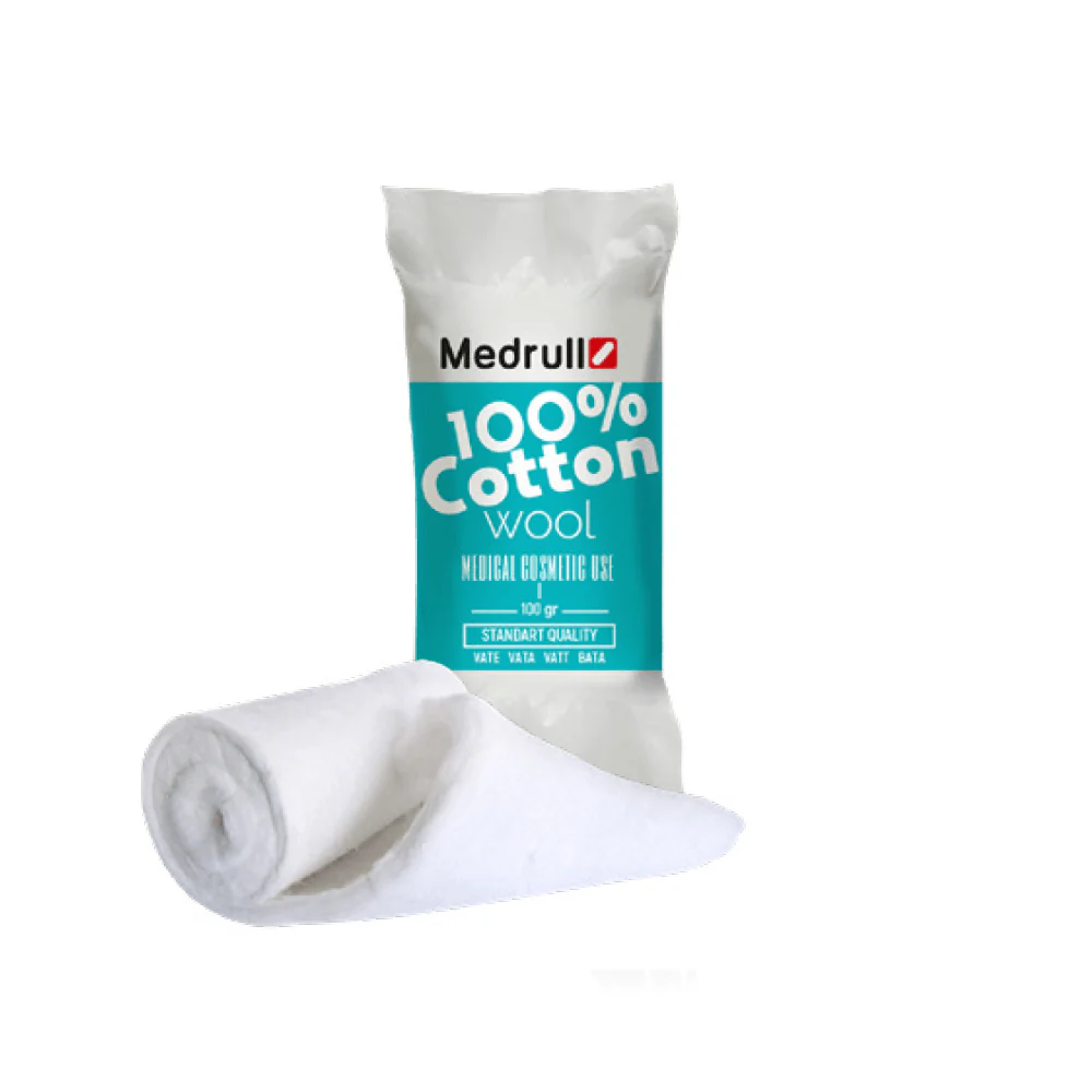 Medrull Cotton Wool Puuvillaa Rullassa - Image 2