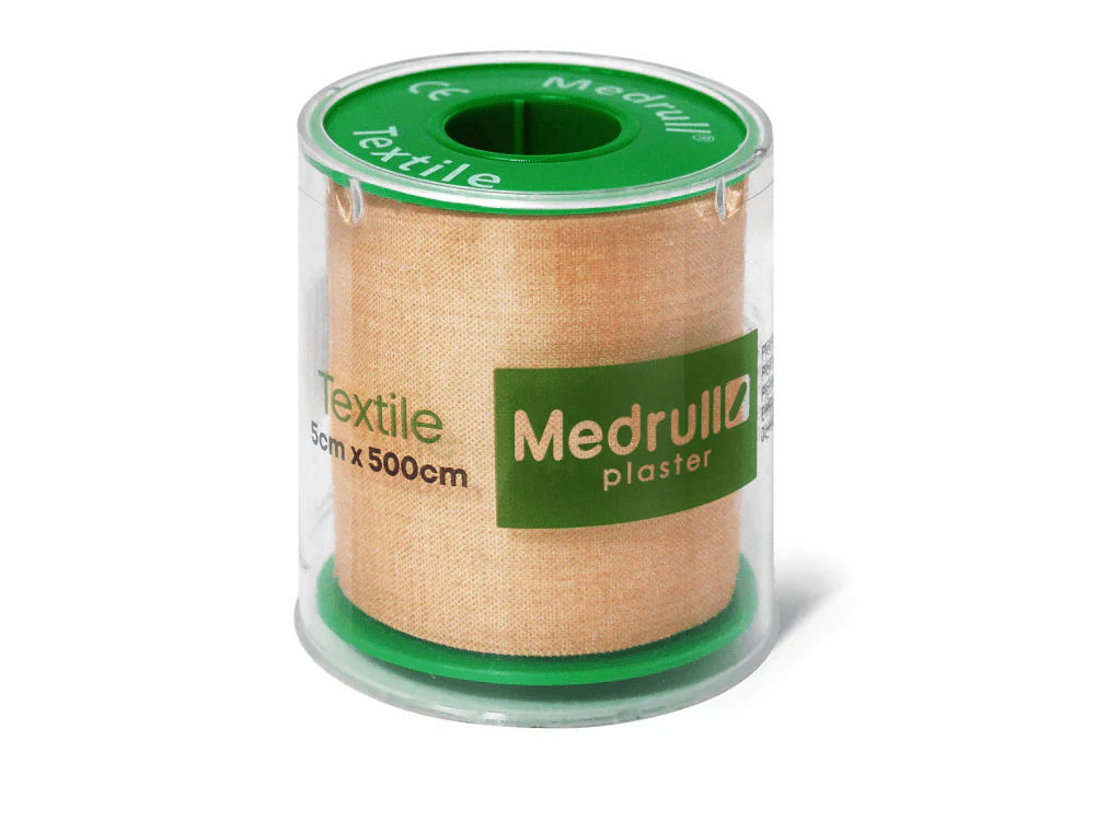 Medrull Textile Kiinnelaastari Beige 5cm x 500cm