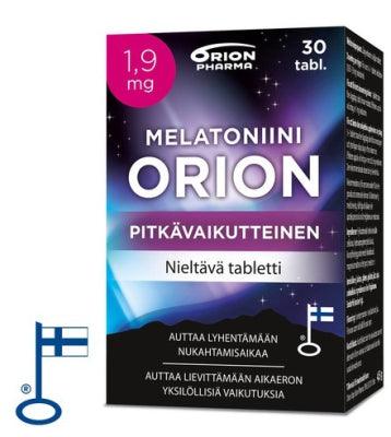 Melatoniini Orion 1,9 mg Pitkävaikutteinen