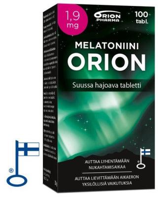 Melatoniini Orion 1,9 mg, Suussa hajoava - Image 2