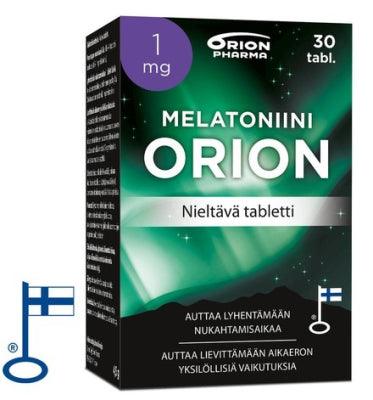 Melatoniini Orion 1 mg, Nieltävä