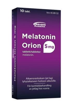 Melatonin Orion 5 mg Tabl