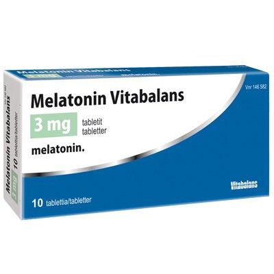 Melatonin Vitabalans 3 mg Tabl