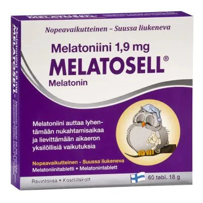 Melatosell Melatoniini 1,9 mg - Image 2