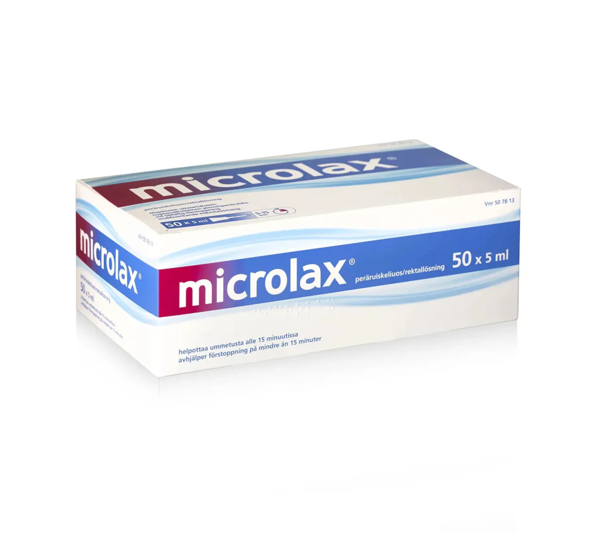 Microlax - Peräruiskeliuos ummetukseen