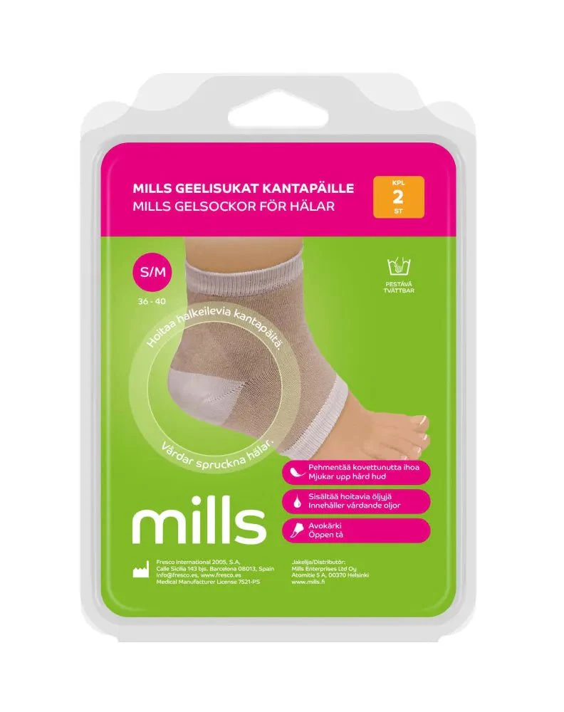 Mills Geelisukat Kantapäille, Koko S/M - Image 2