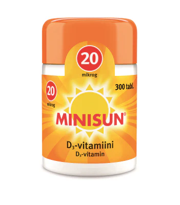 Minisun D-Vitamiini 20 mikrog - Image 3
