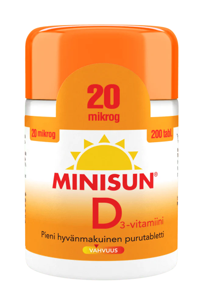 Minisun D-Vitamiini 20 mikrog - Image 4
