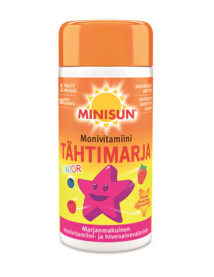 Minisun Multivitamin Junior Tähtimarja