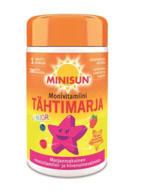 Minisun Multivitamin Junior Tähtimarja - Image 2