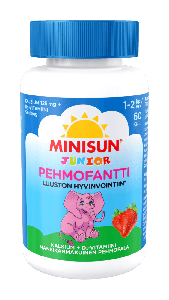 Minisun Pehmofantti Luusto Kalsium+D-Vitamiini lapselle - Image 3