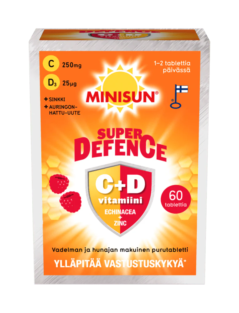 Minisun Super Defence Vadelma-Hunaja