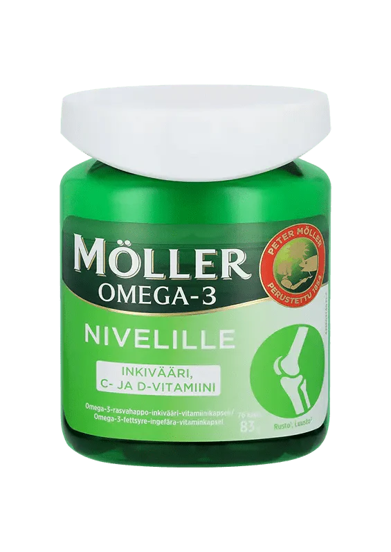 Möller Nivelille Omega-3 Inkivääri