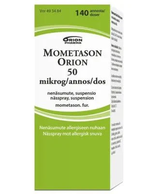 Mometason Orion 0,05 mg/Annos Nenäsumute, Susp - Image 2