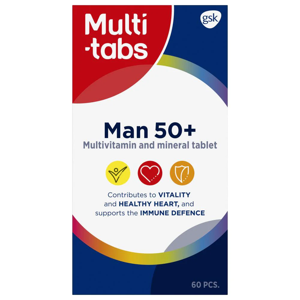 Multi-Tabs Man 50+ Monivitamiini