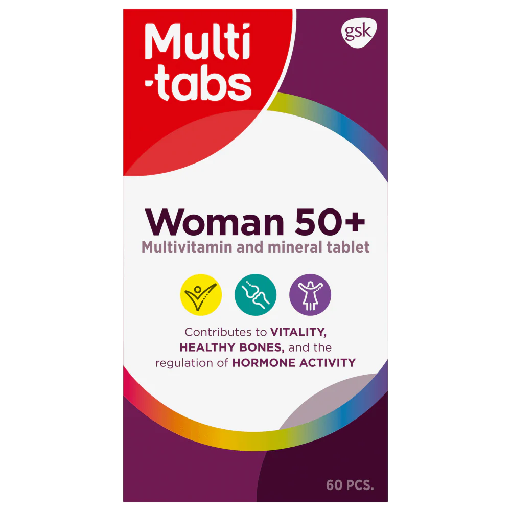 Multi-Tabs Woman 50+ Monivitamiini