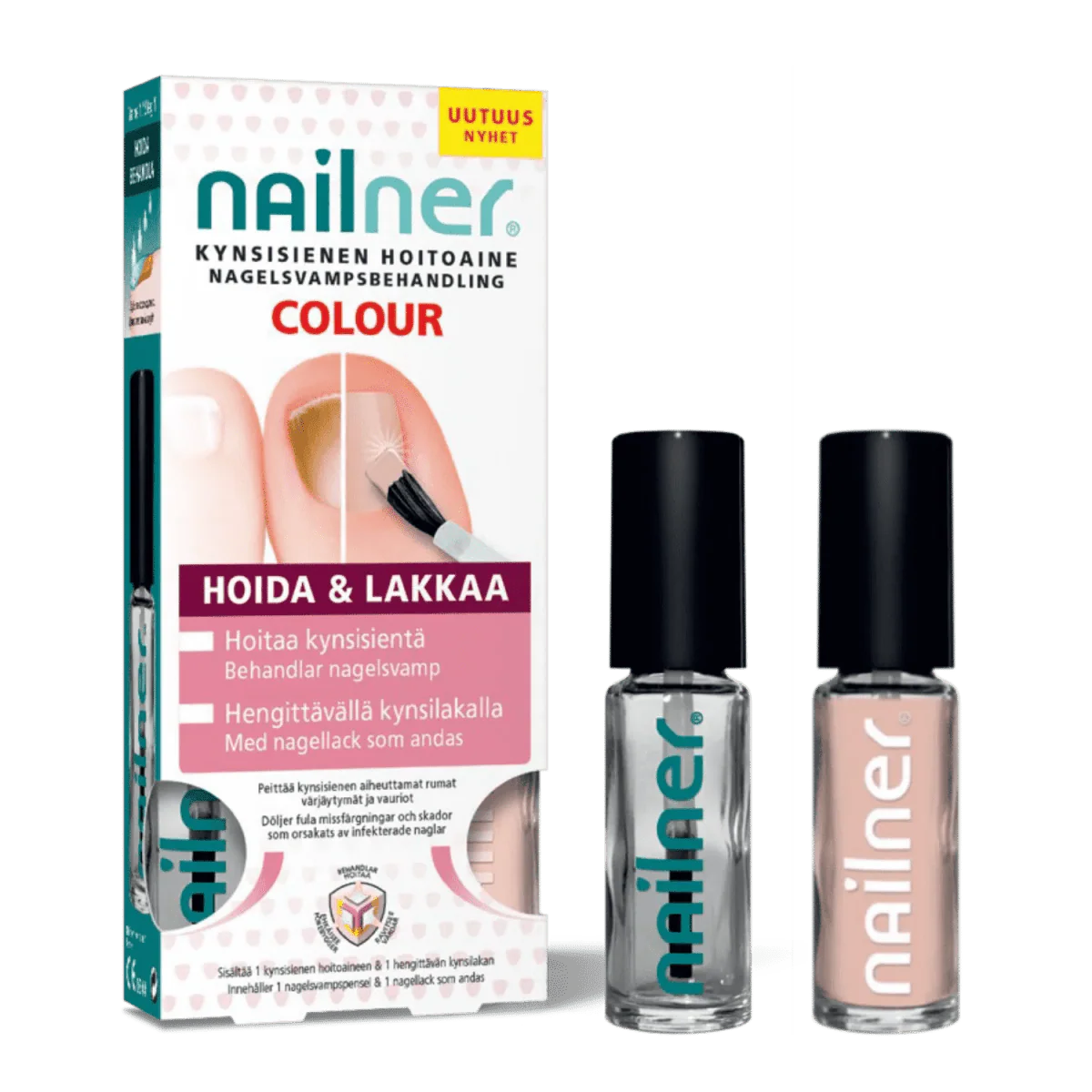 Nailner Hoida Ja Lakkaa Liuos kynsisienihoito