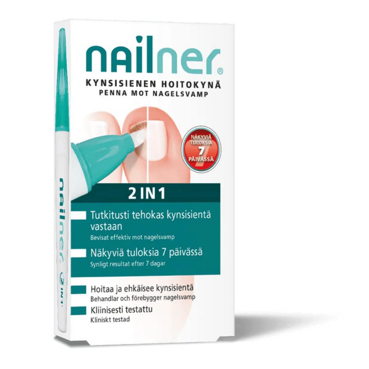 Nailner Kynsisienen Hoitokynä 2In1
