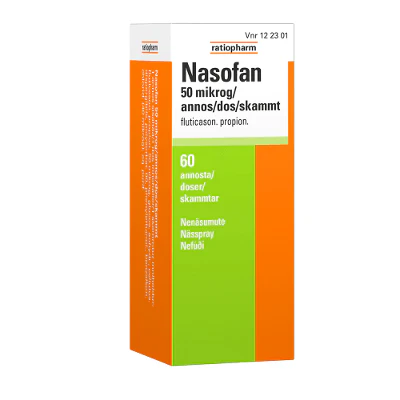 Nasofan 0,05 mg/Annos Nenäsumute, Suspensio Annospumppu