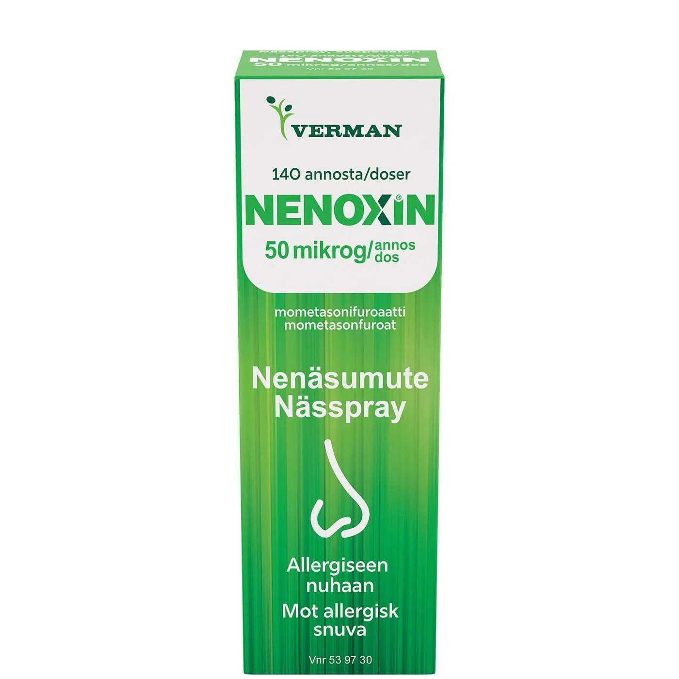 Nenoxin 0,05 mg/Annos Nenäsumute, Susp