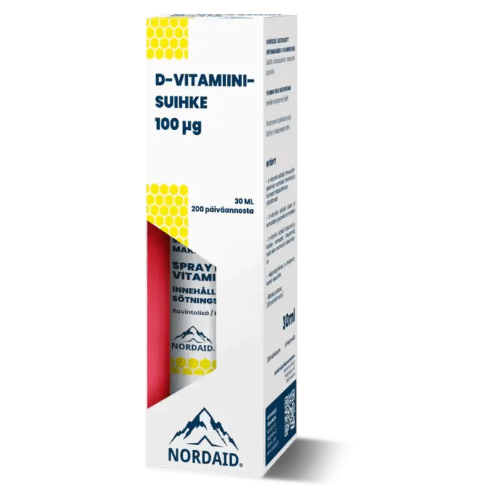Nordaid D-vitamiinisuihke 100 µg