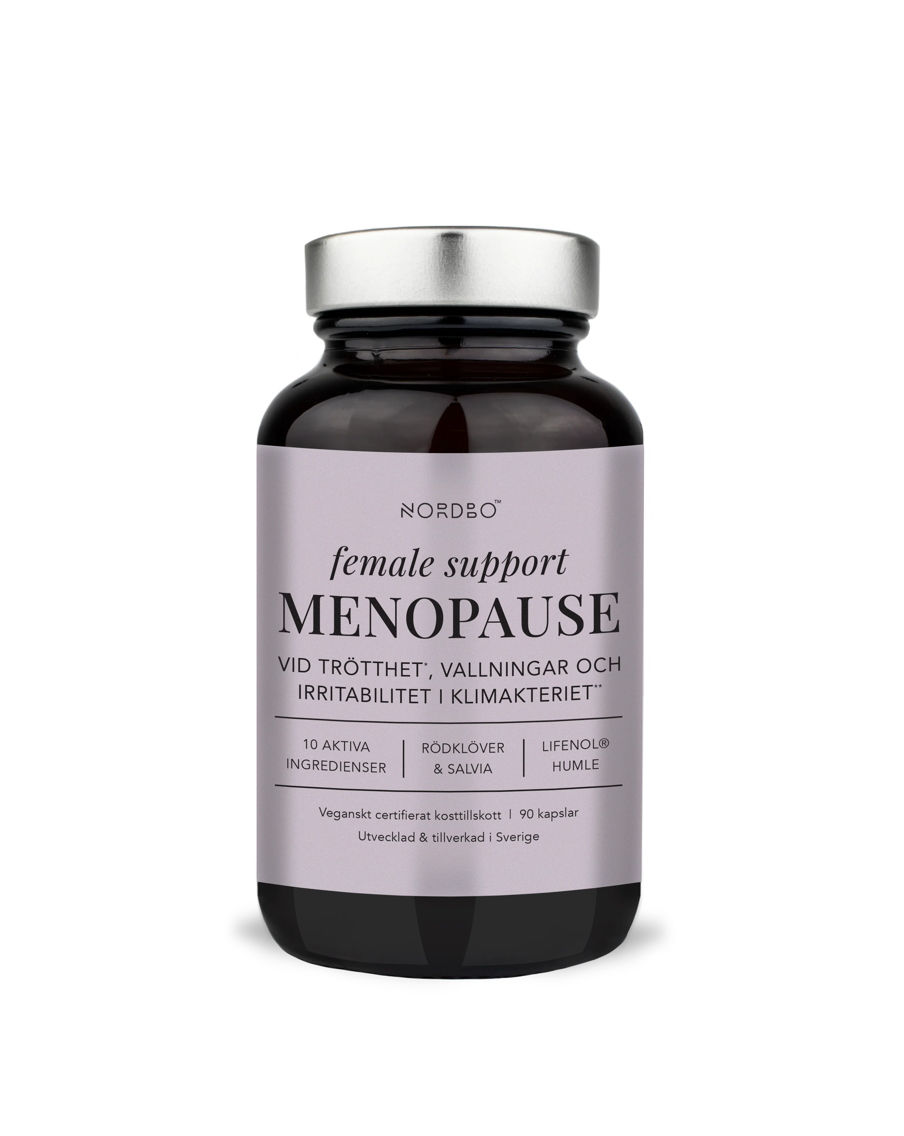Nordbo Female Support Menopause 90 kaps