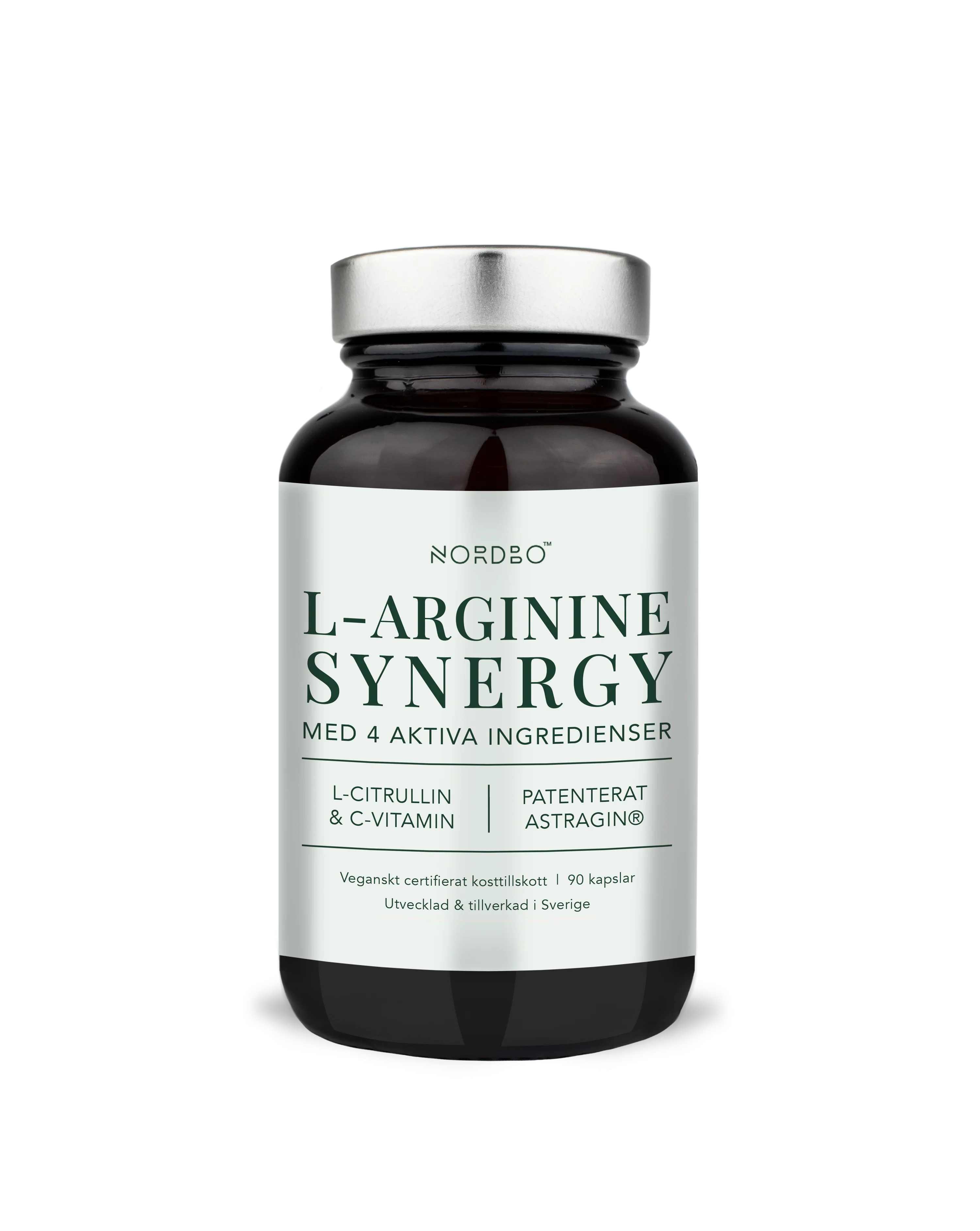 Nordbo L-Arginine & L-Citrullin Synergy 90 kaps