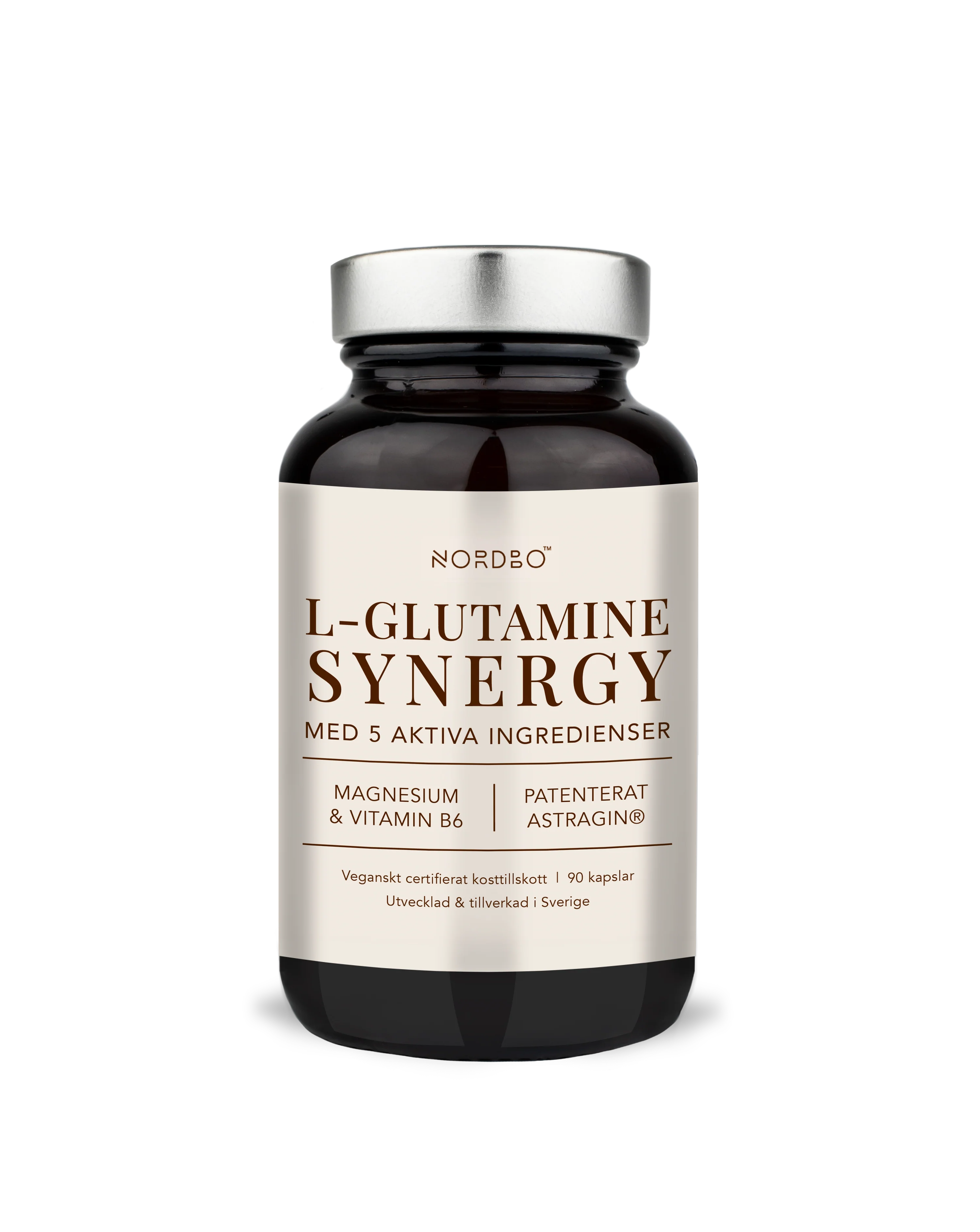 Nordbo L-Glutamine Synergy 90 kaps