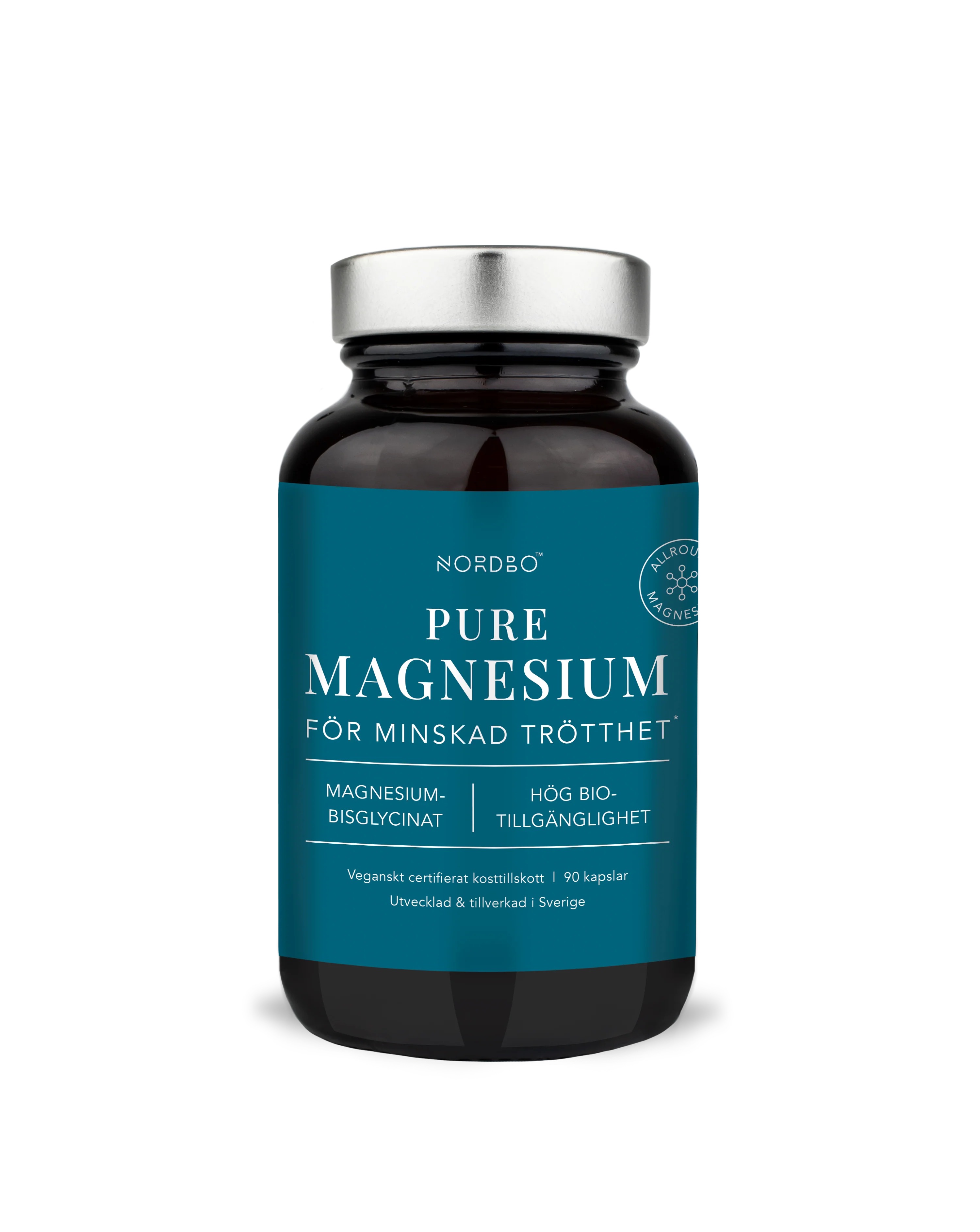 Nordbo Pure Magnesium 90 kaps